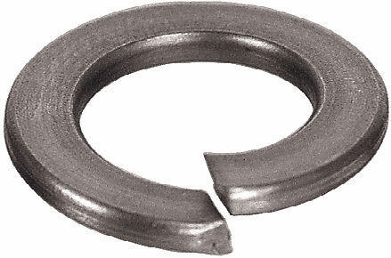 Spring Lock Washer With Square Ends Din B Spring Steel Zinc Plated