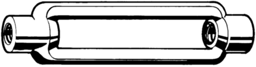 Esticadores zincados e galvanizado a quente