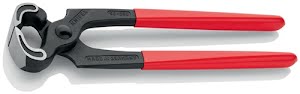 Pincer overall length 250 mm plastic coated handle type KNIPEX