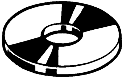 Rondelle plate ≈ 3 x d1 DIN 9021 Acier inoxydable (Inox) A5 (1.4571)