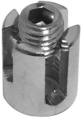 Porca clip para cabos de aço