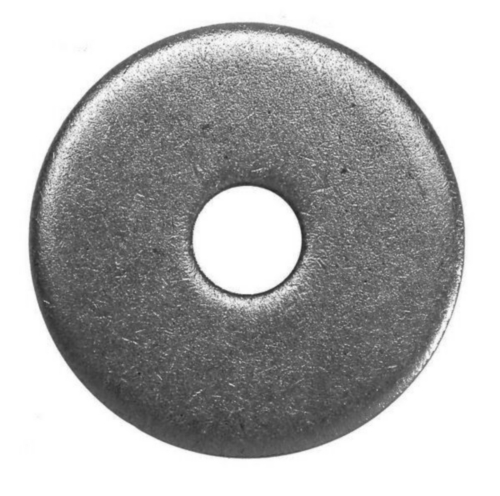 Anilha plana para artigo ligação fixação de parede