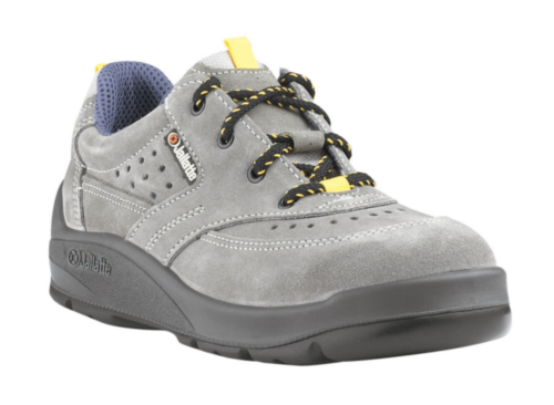 Jallatte jalmatch sas s1p seguridad zapatos zapatos de trabajo plana gris