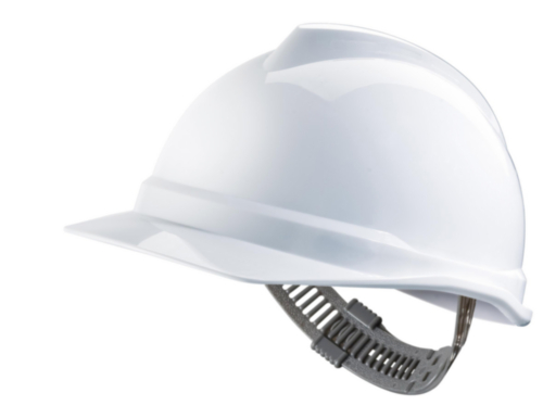 Msa Safety Helmet V Gard White White Fabory