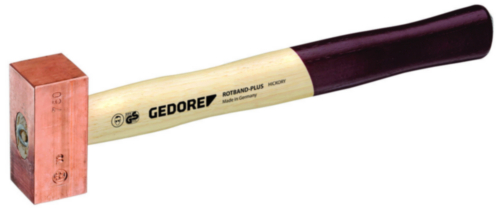 GEDORE vuisthamer met hickory steel ROTBAND-PLUS 1500g (620 H-1500