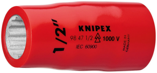 KNIP HEXAGON SOCKET WRENCHES, 1/2 9847 1/2"