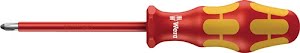 Screwdriver 165 i size PZD 2 overall length 205 mm VDE insulated laser tip, poin