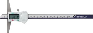 Jauge de profondeur DIN 862 200 mm numérique règle de mesure droite PROMAT