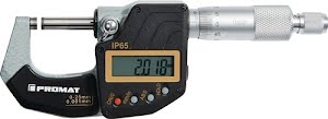 Micromètre DIN 863/1 IP65 25-50 mm numérique PROMAT