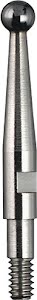 Palpeur D. 2 mm longueur 34,7 mm boule M1,6 métal dur comparateur à levier KÄFER