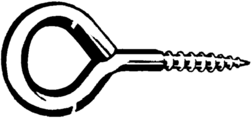 Parafusos de olhal não métrico (pesado)