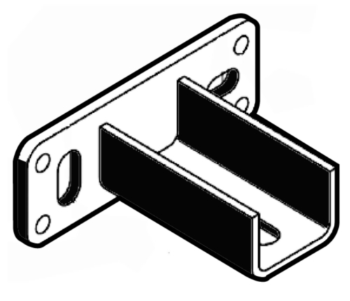 Suporte para calha  Aço  Zincado  