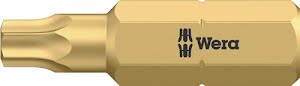 Bit 867/1 TORX® HF 1/4 inch TX 10 length 25 mm WERA