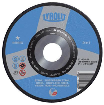 Tyrolit  Disco de rebarbar  222861  