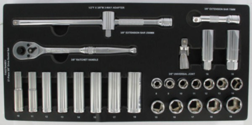 Westward Socket Sets W5550 Fabory