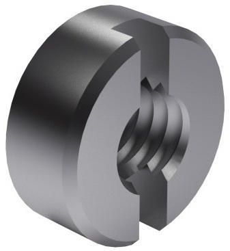 Slotted round nuts