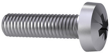 Cross recessed raised cheese head screw DIN 7985-Z Stainless steel A2