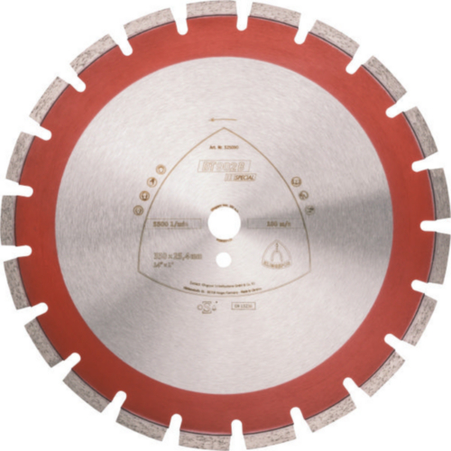 Klingspor Diamond Blade Dt 902 B Diamond 350x3 2x25 4 Fabory